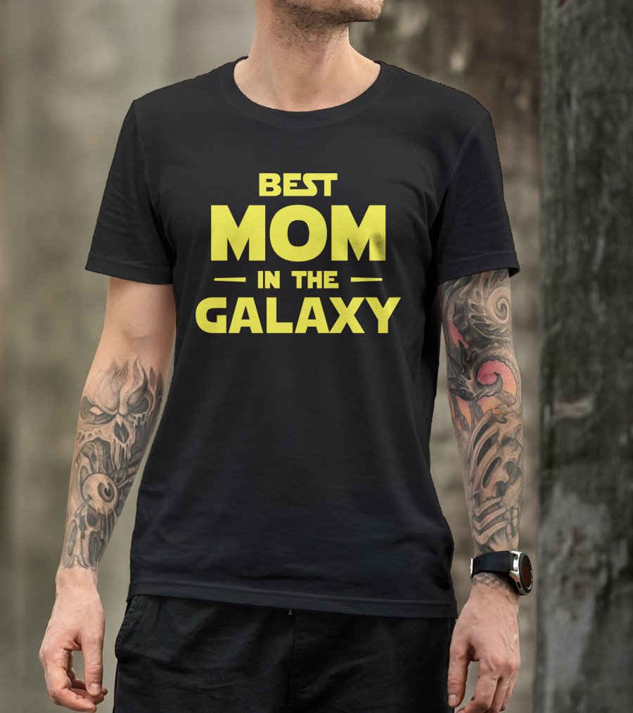 Best Mom In The Galaxy Star Wars Inspired T-Shirt