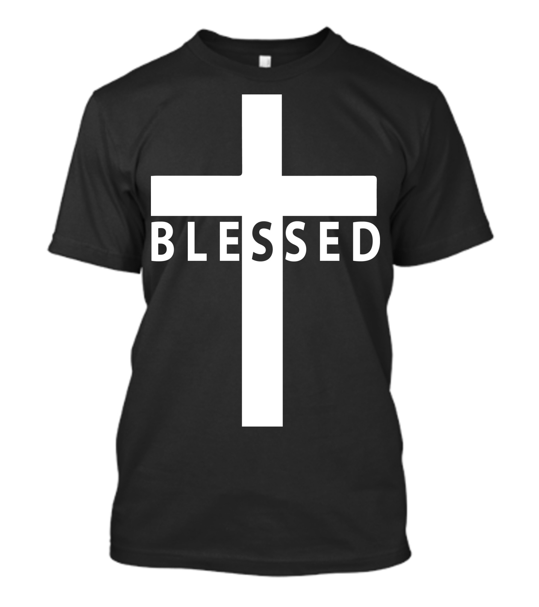 Blessed Cross Christian Faith T-Shirt