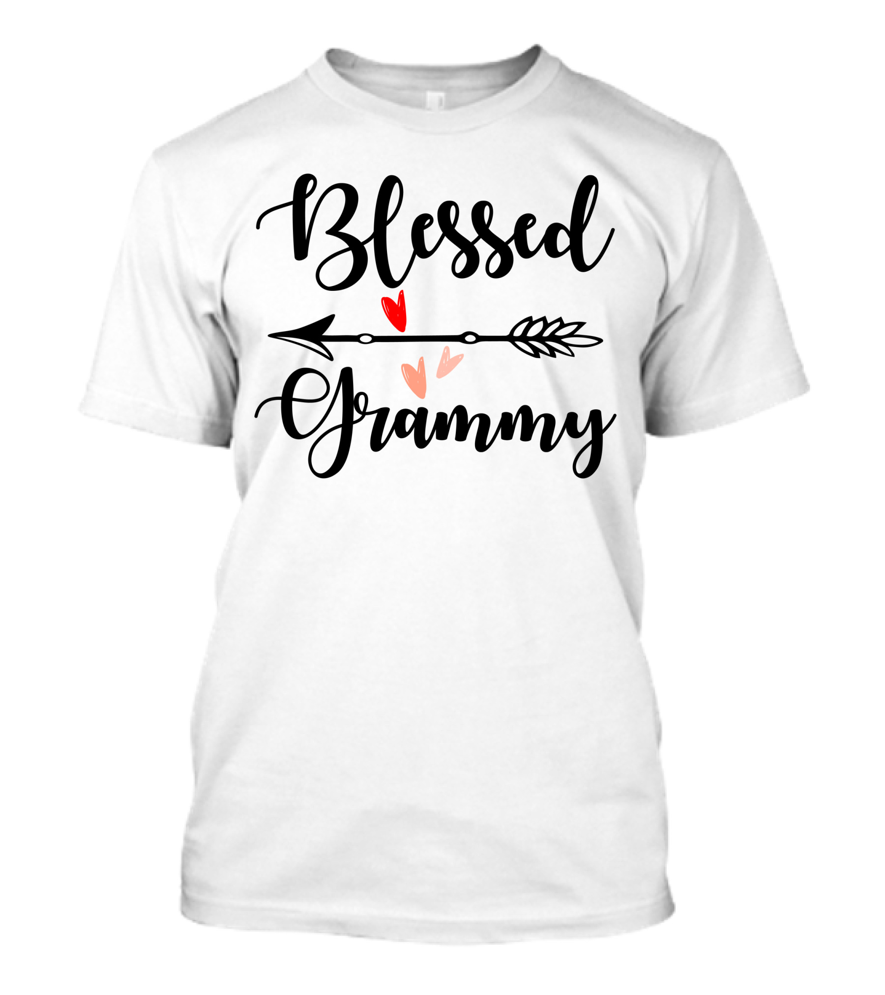 Blessed Grammy Arrow With Hearts T-Shirt