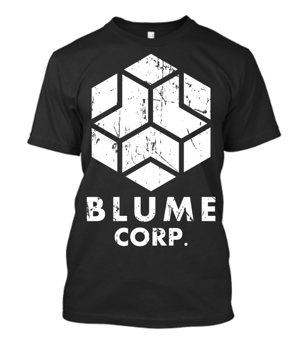 Blume Corp Hexagonal Grunge Emblem T-Shirt
