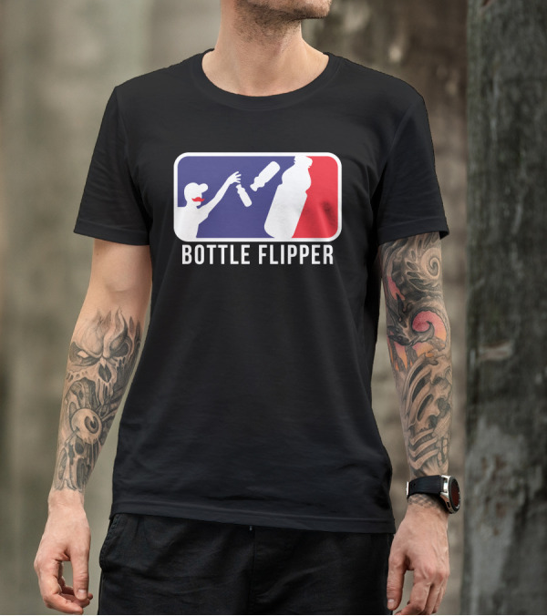 BOTTLE FLIPPER Professional League T-Shirt