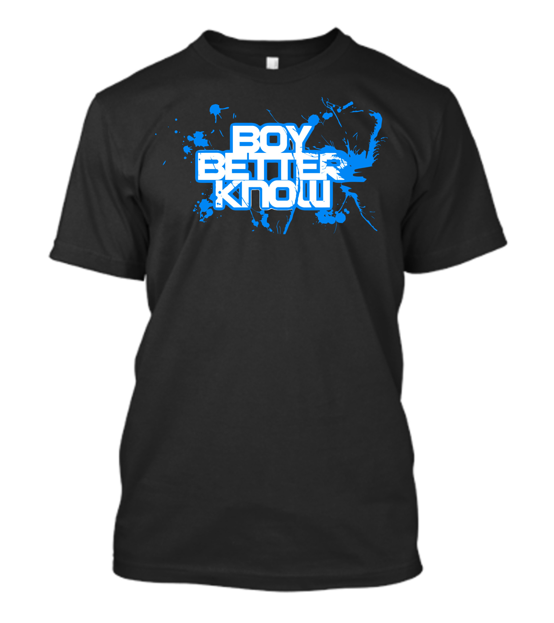 Boy Better Know Blue Splatter T-Shirt