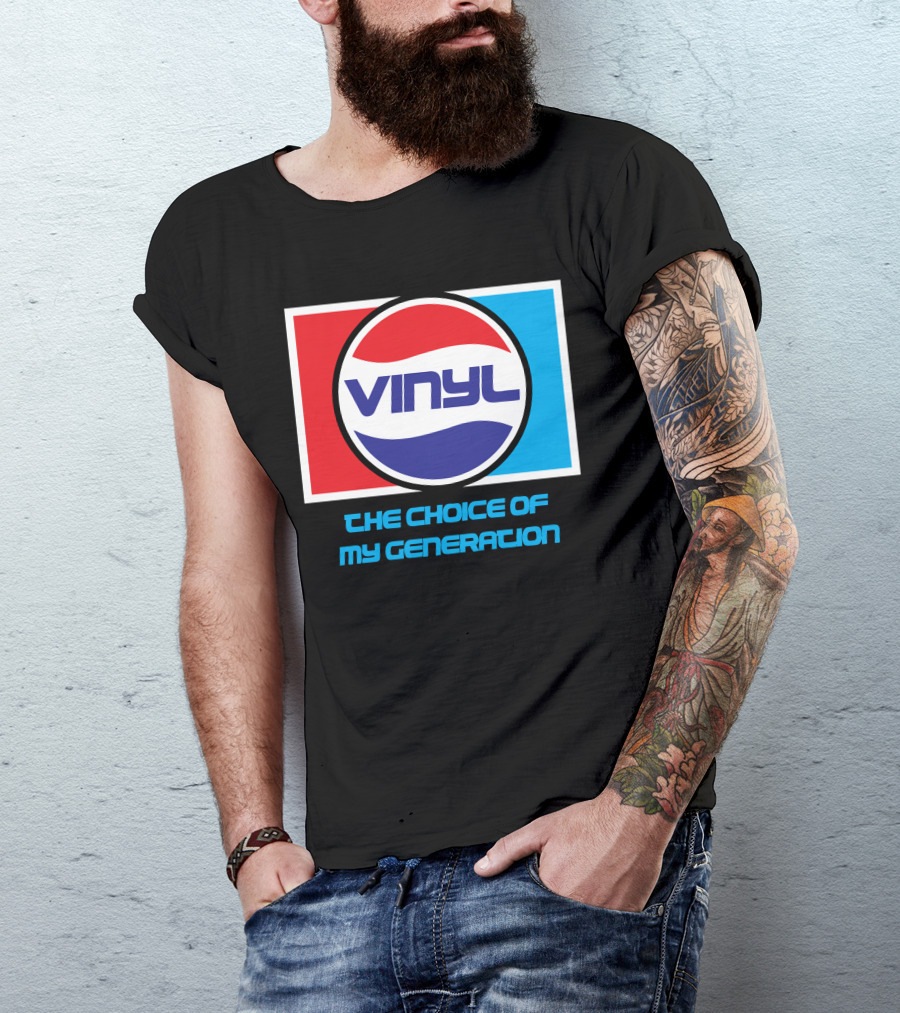 Vinyl The Choice Of My Generation Pepsi T-Shirt