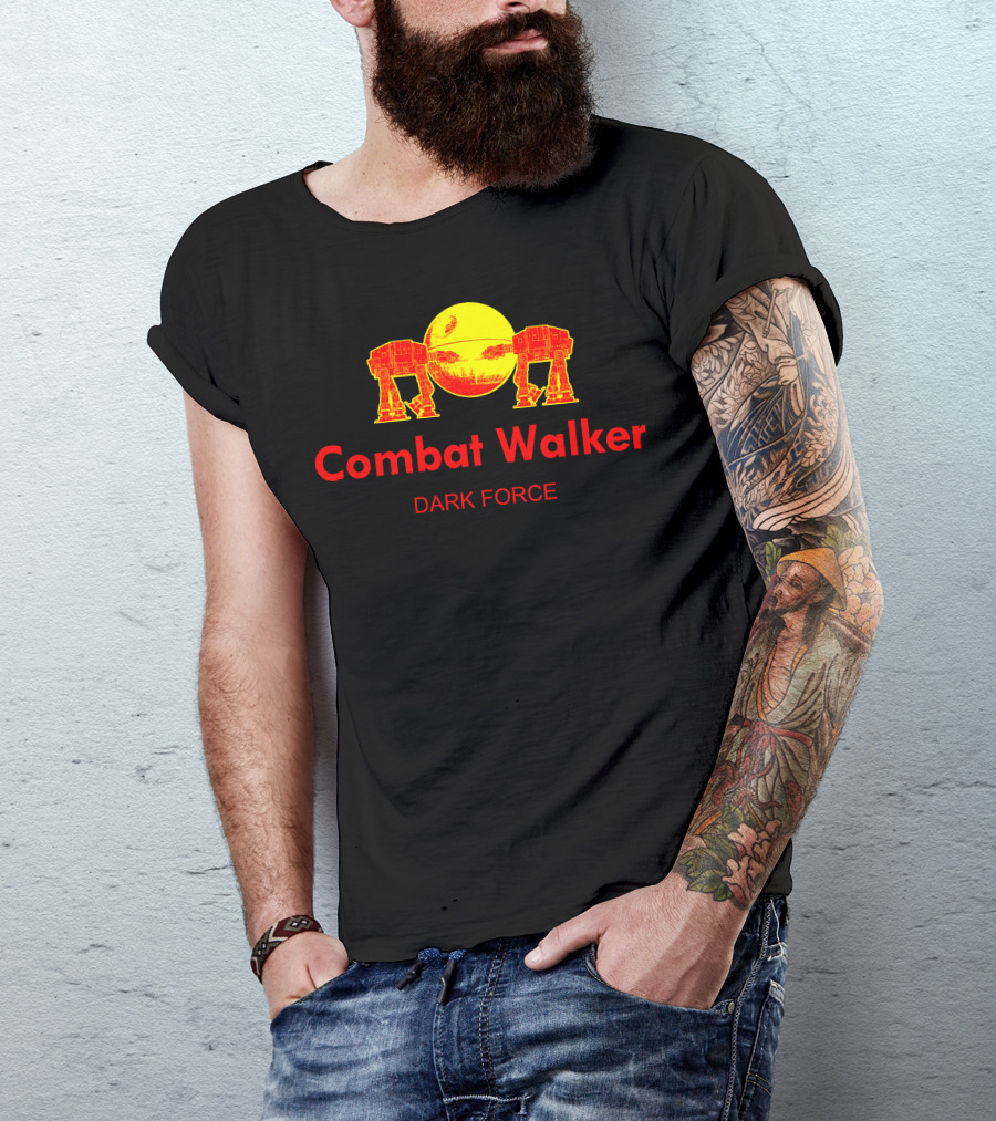 Combat Walker Dark Force Moon Mech T-Shirt