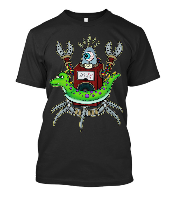 Crab Octopus Primus Cyclops Eyeball Creature T-Shirt