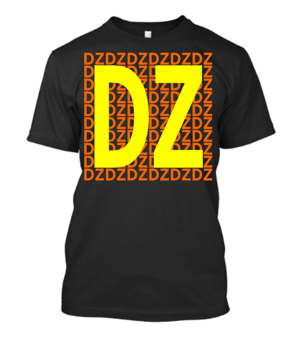 DZ Repeated Pattern Bold Highlight T-Shirt