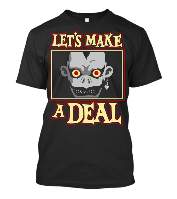 Let's Make A Deal With Creepy Red-Eyed Face T-Shirt