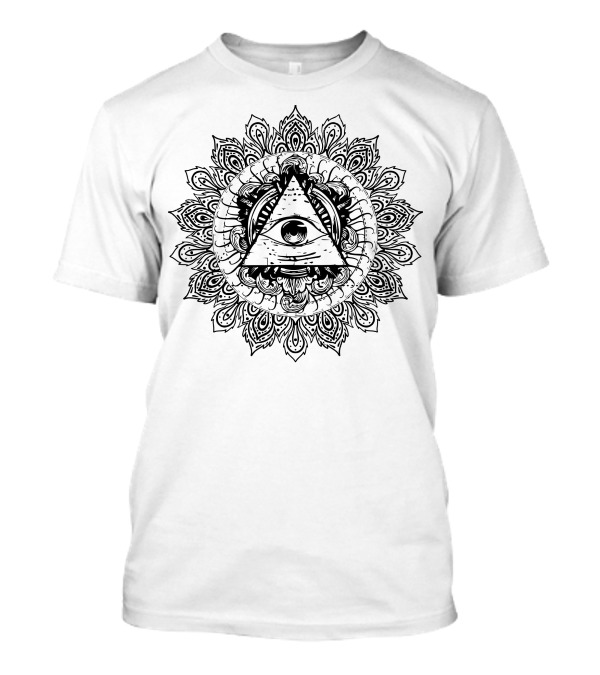 Eye Of Providence Mandala T-Shirt