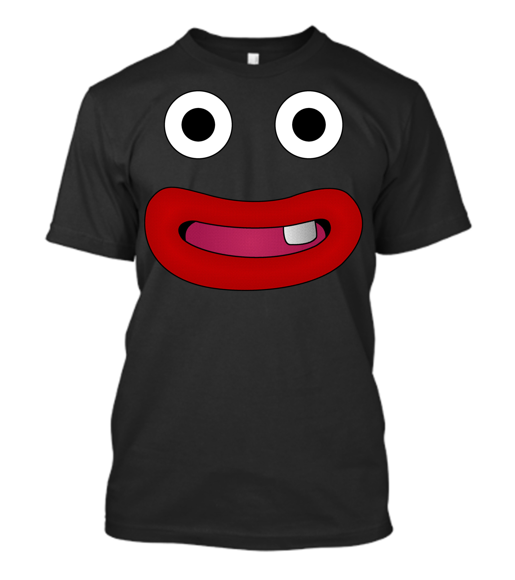 Face Smiling Goofy Cartoon Expression T-Shirt