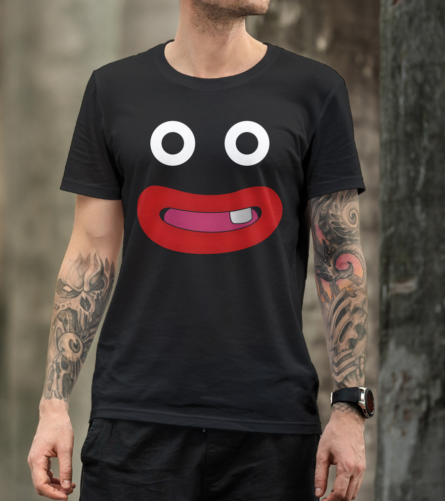 Face Smiling Goofy Cartoon Expression T-Shirt