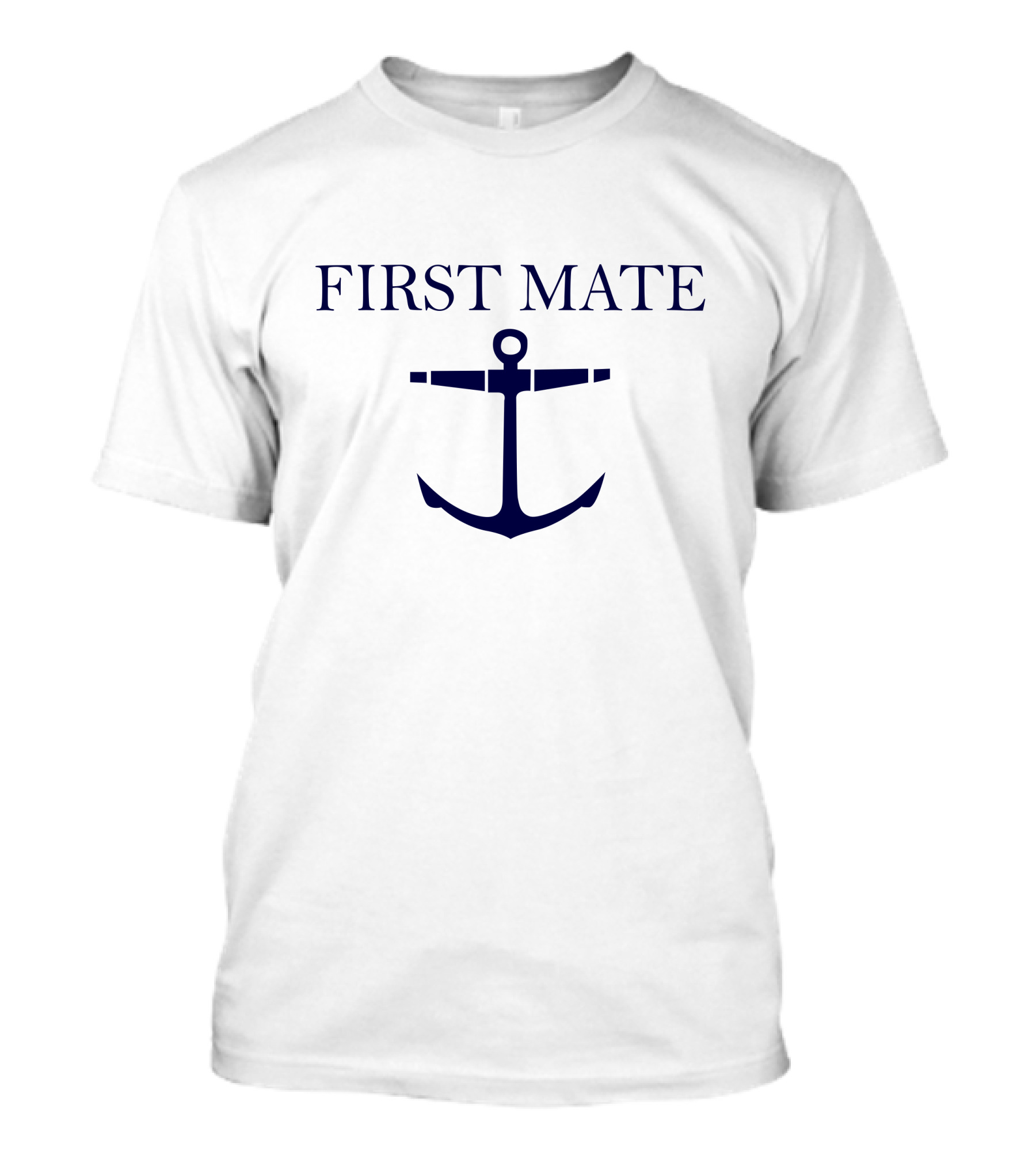 First Mate Nautical Anchor T-Shirt