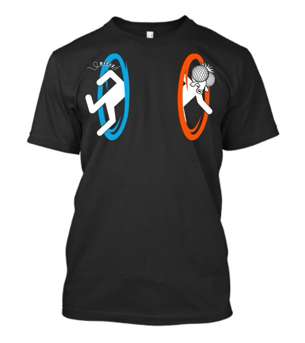 Bzzz Portal Fly Trouble Gamer Concept T-Shirt