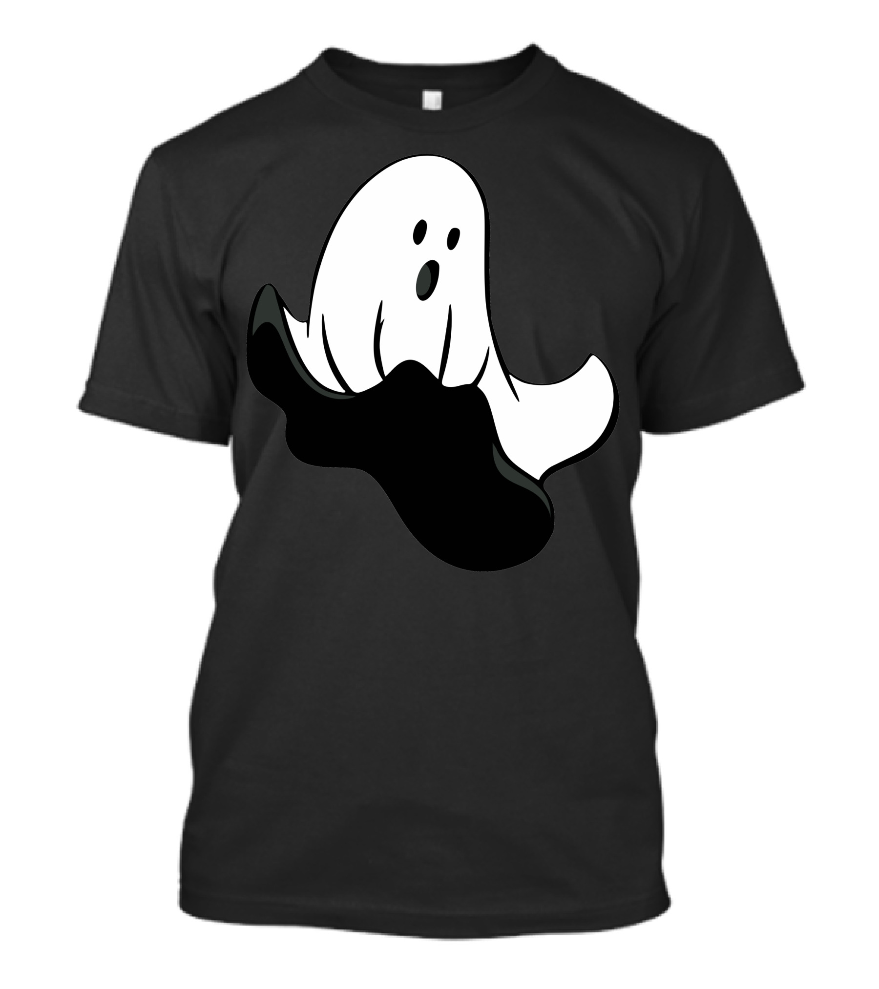 Flying Ghost Halloween Spirit T-Shirt
