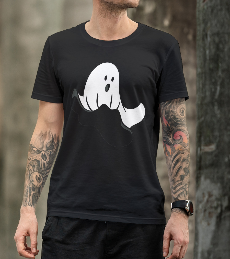 Flying Ghost Halloween Spirit T-Shirt