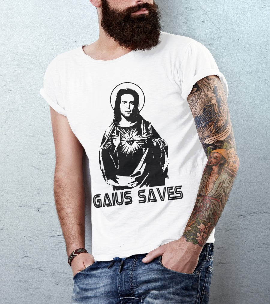 Gaius Saves Sacred Heart Iconic T-Shirt