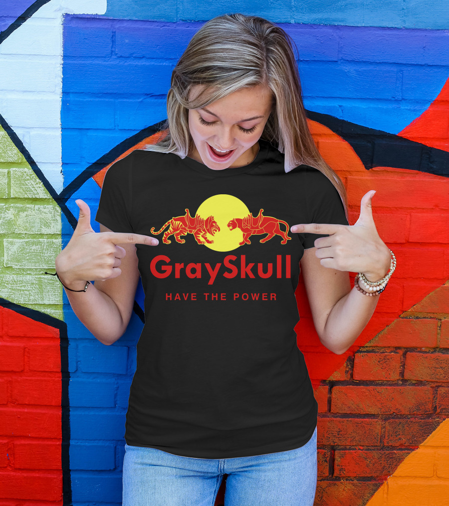 GraySkull Have The Power Tiger Panther Sunset T-Shirt