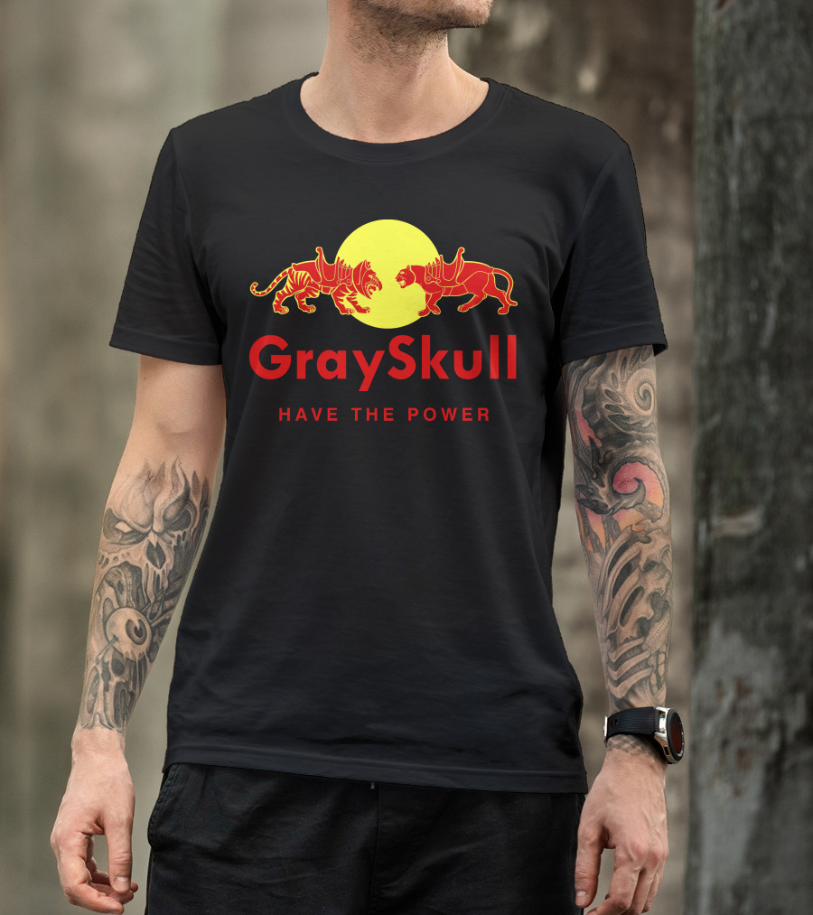 GraySkull Have The Power Tiger Panther Sunset T-Shirt