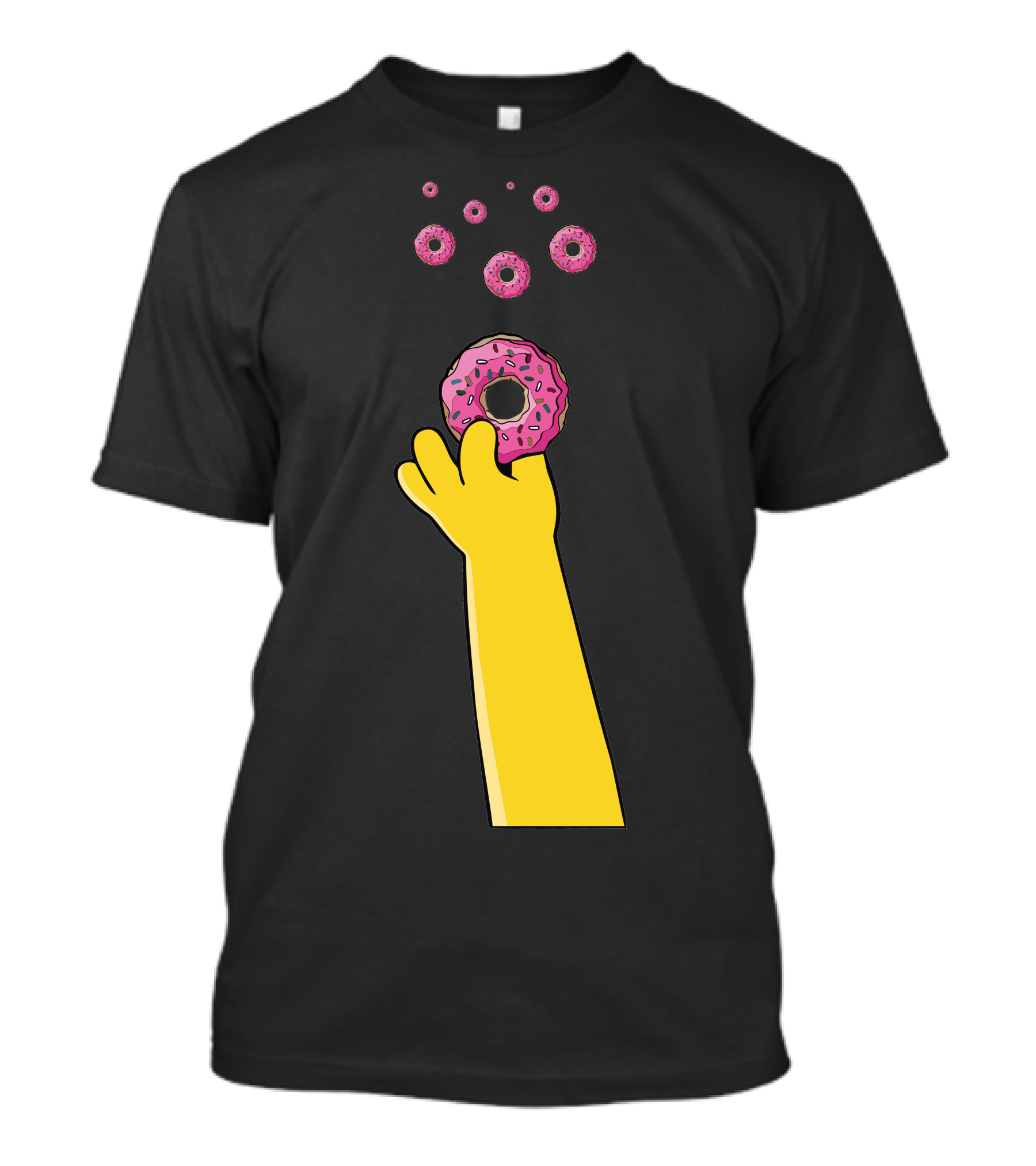 Homer's Iconic Pink Donut Reach T-Shirt