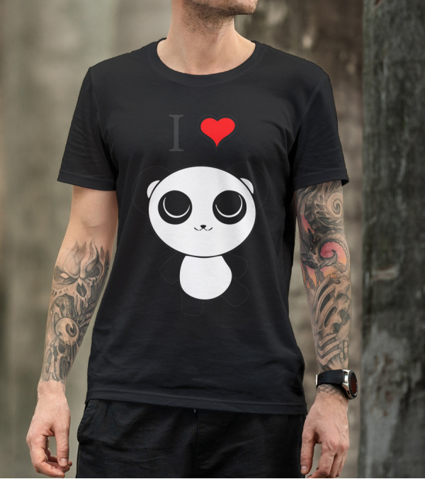 I ♥ Panda T-Shirt
