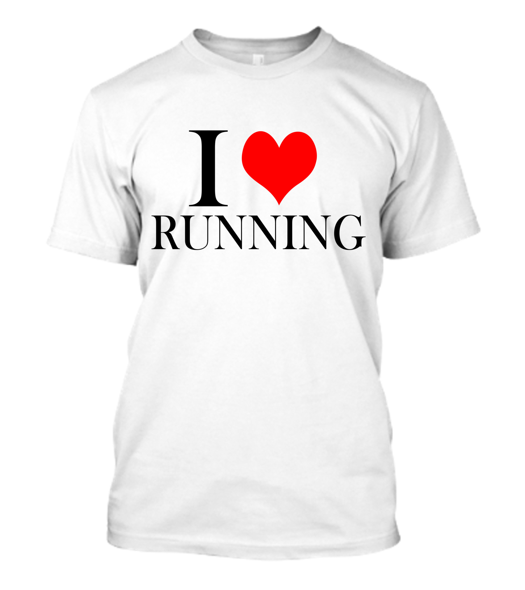 I Heart Running Love Running T-Shirt