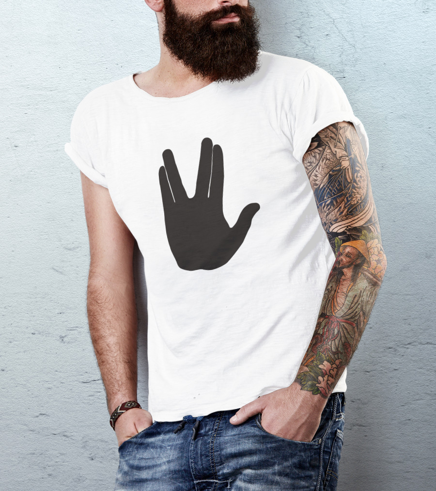 Llap Live Long And Prosper Vulcan Salute T-Shirt