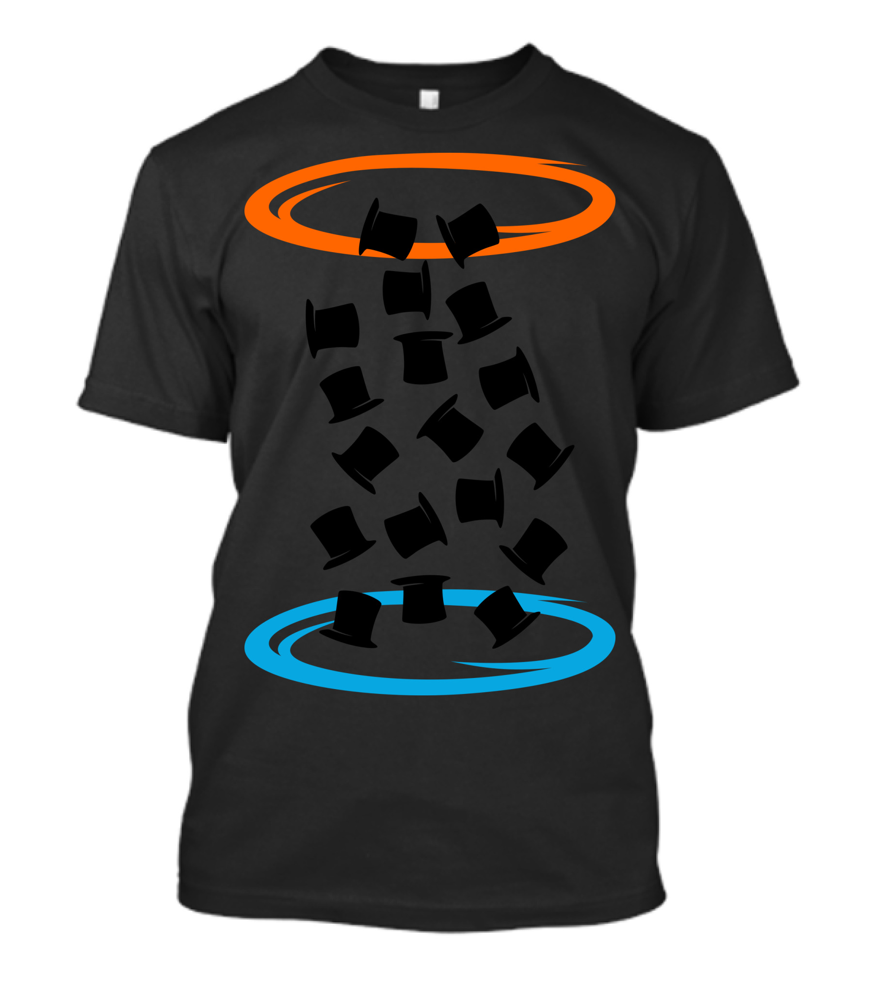 Magic Portal Of Endless Top Hats T-Shirt