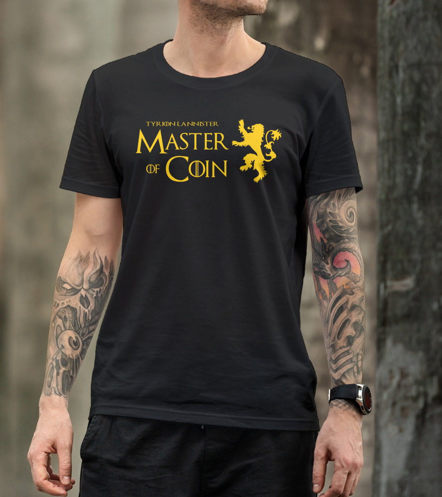 Tyrion Lannister Master Of Coin Lion T-Shirt