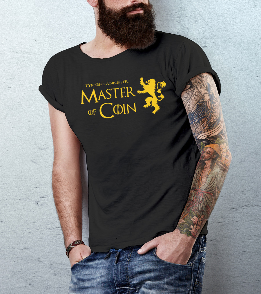 Tyrion Lannister Master Of Coin Lion T-Shirt