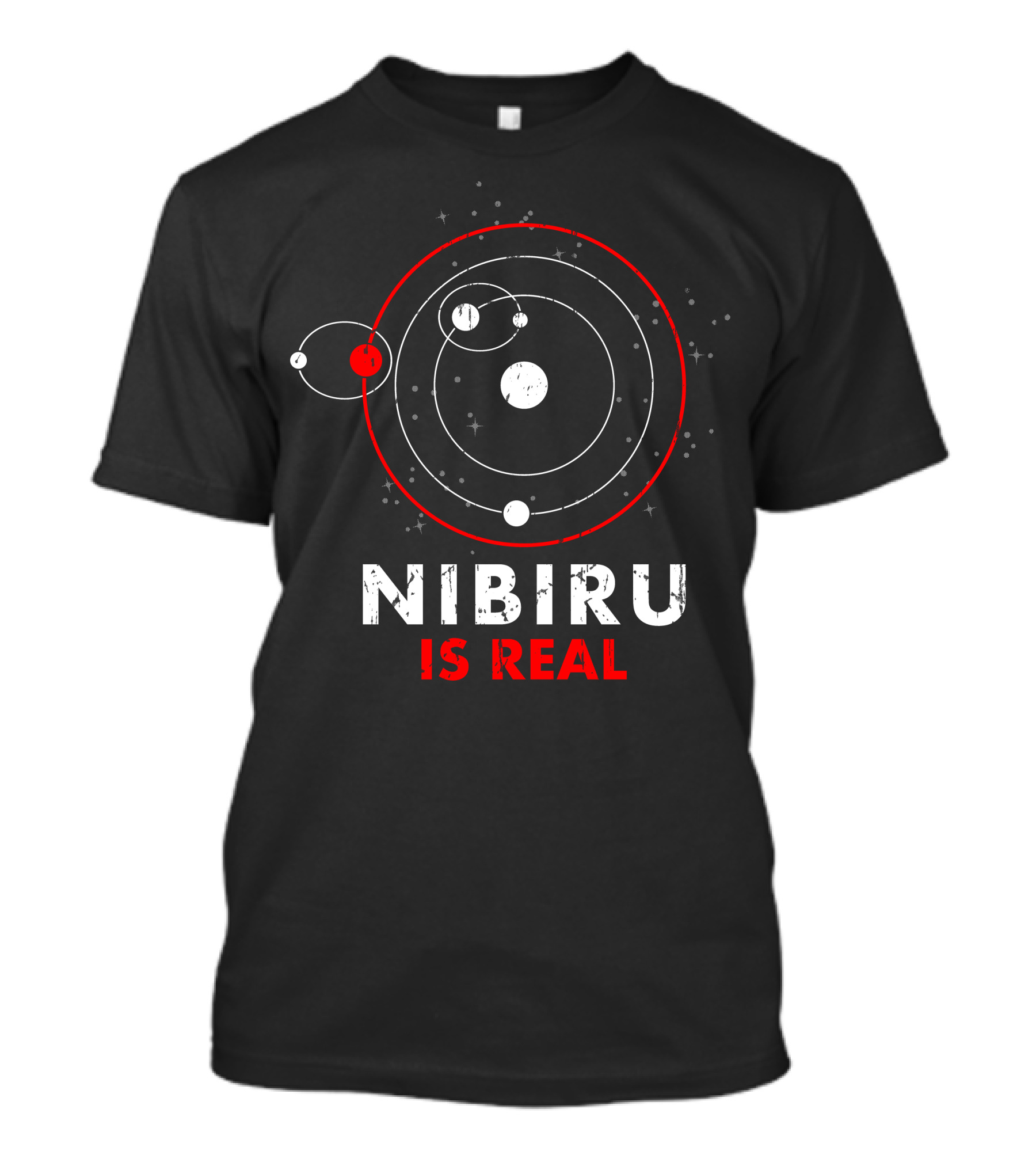 Nibiru Is Real Cosmic Orbit Diagram T-Shirt