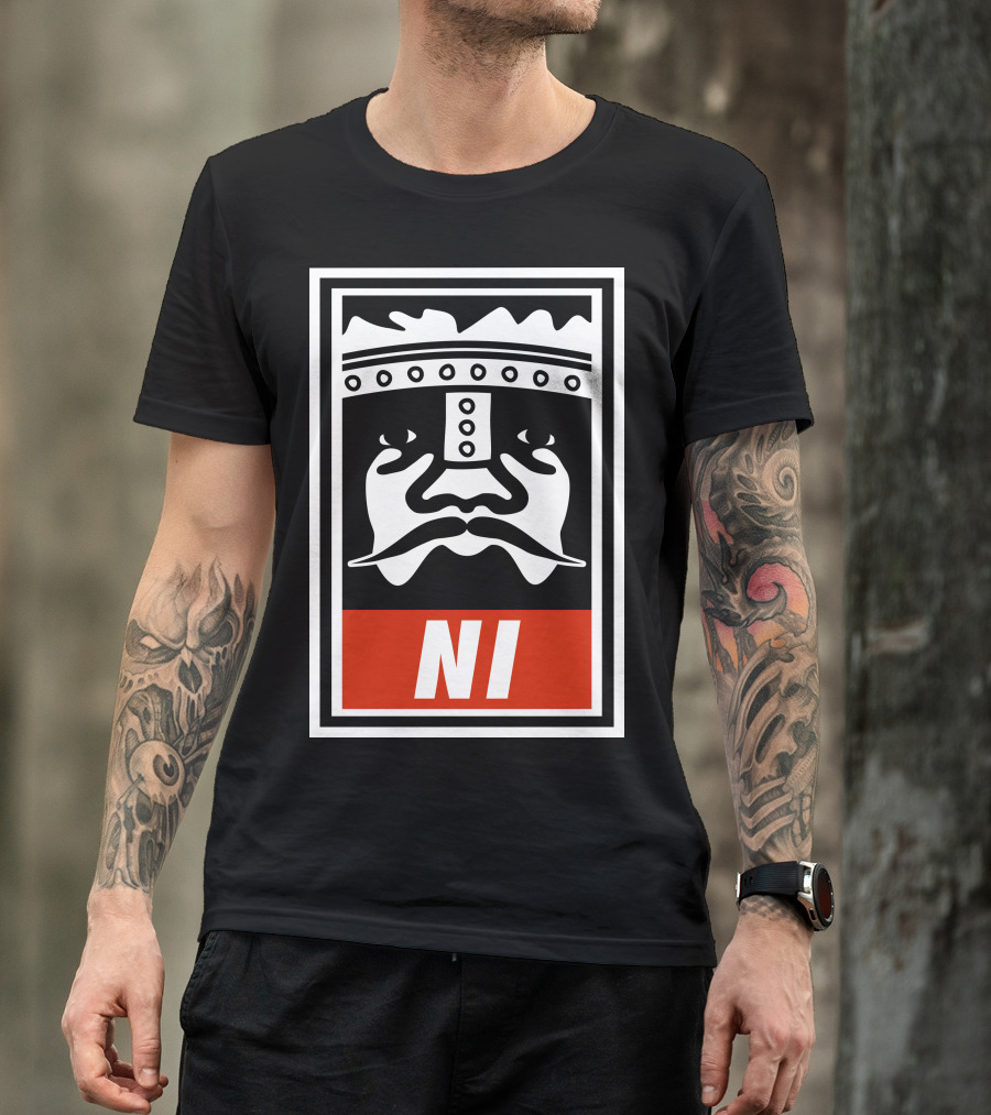 NIID To Obey Honda Old School Obey Giant Face Motif T-Shirt