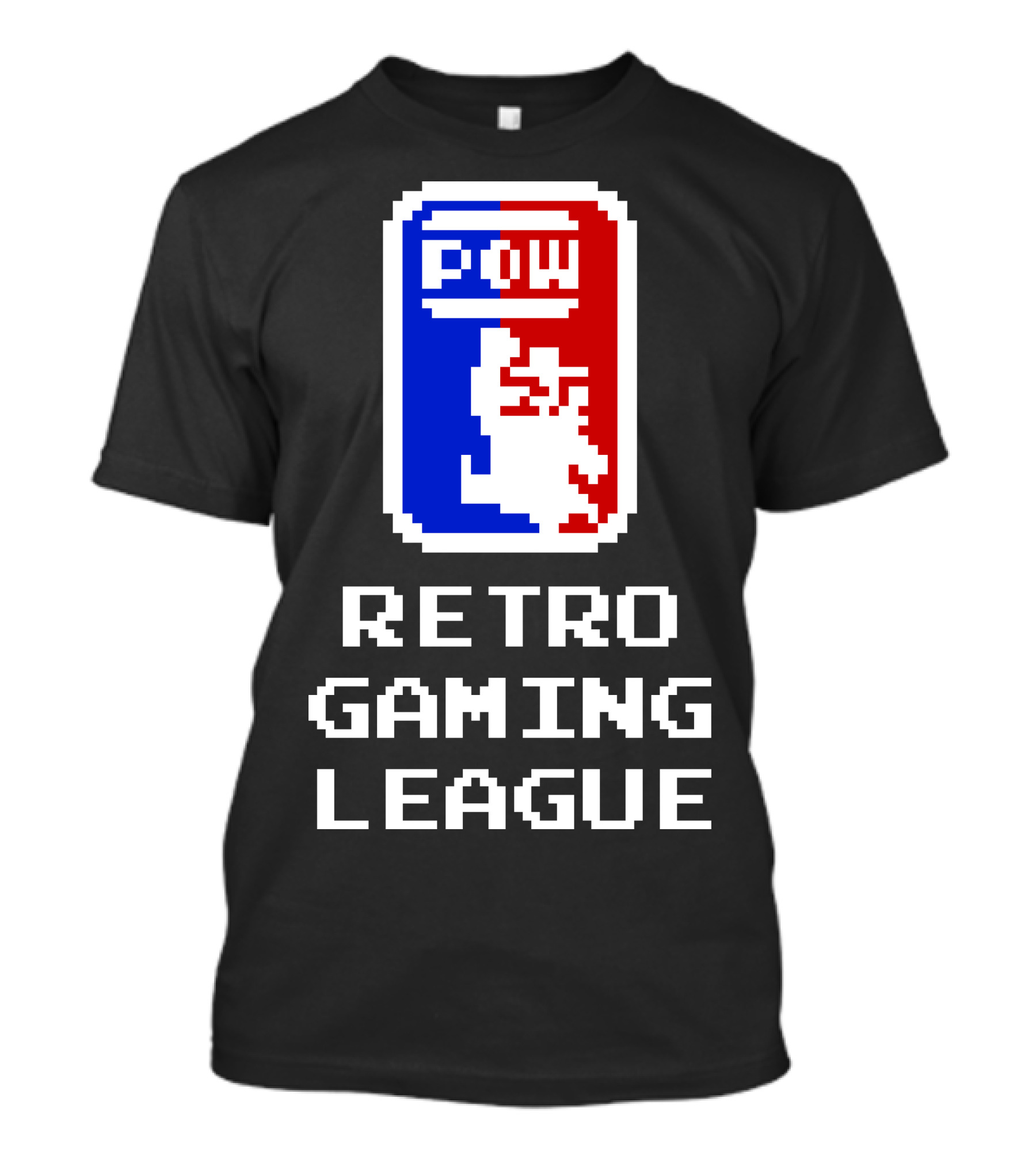POW Retro Gaming League T-Shirt