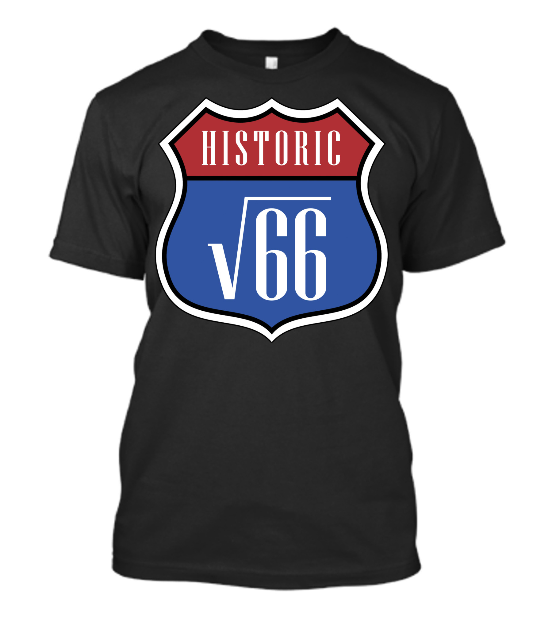 Historic Route Square Root 66 T-Shirt