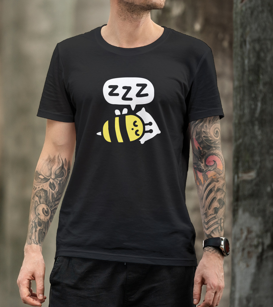 Sleeping Slumbeer Bee ZZZ T-Shirt