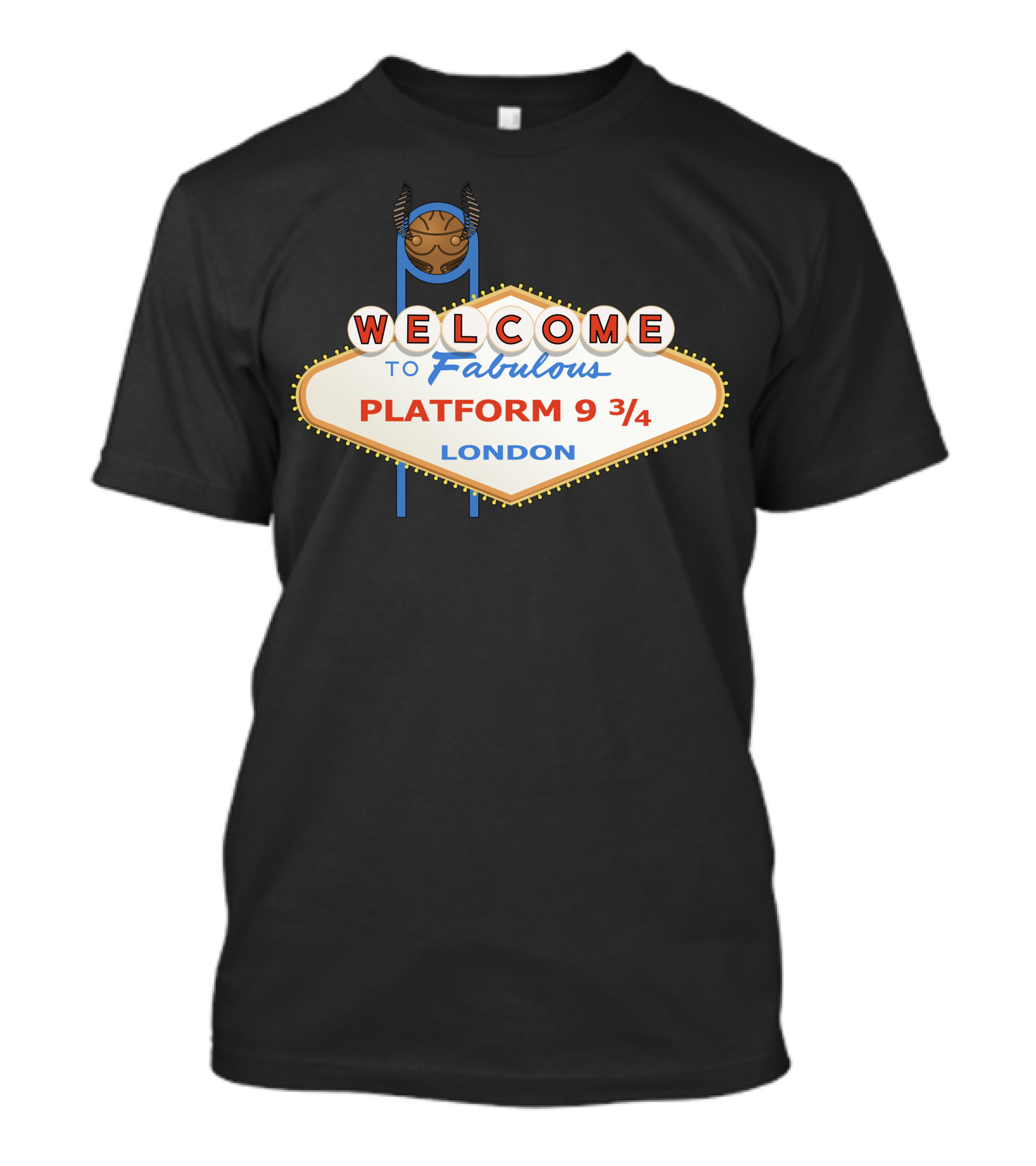 Welcome To Fabulous Platform 9 3/4 London T-Shirt