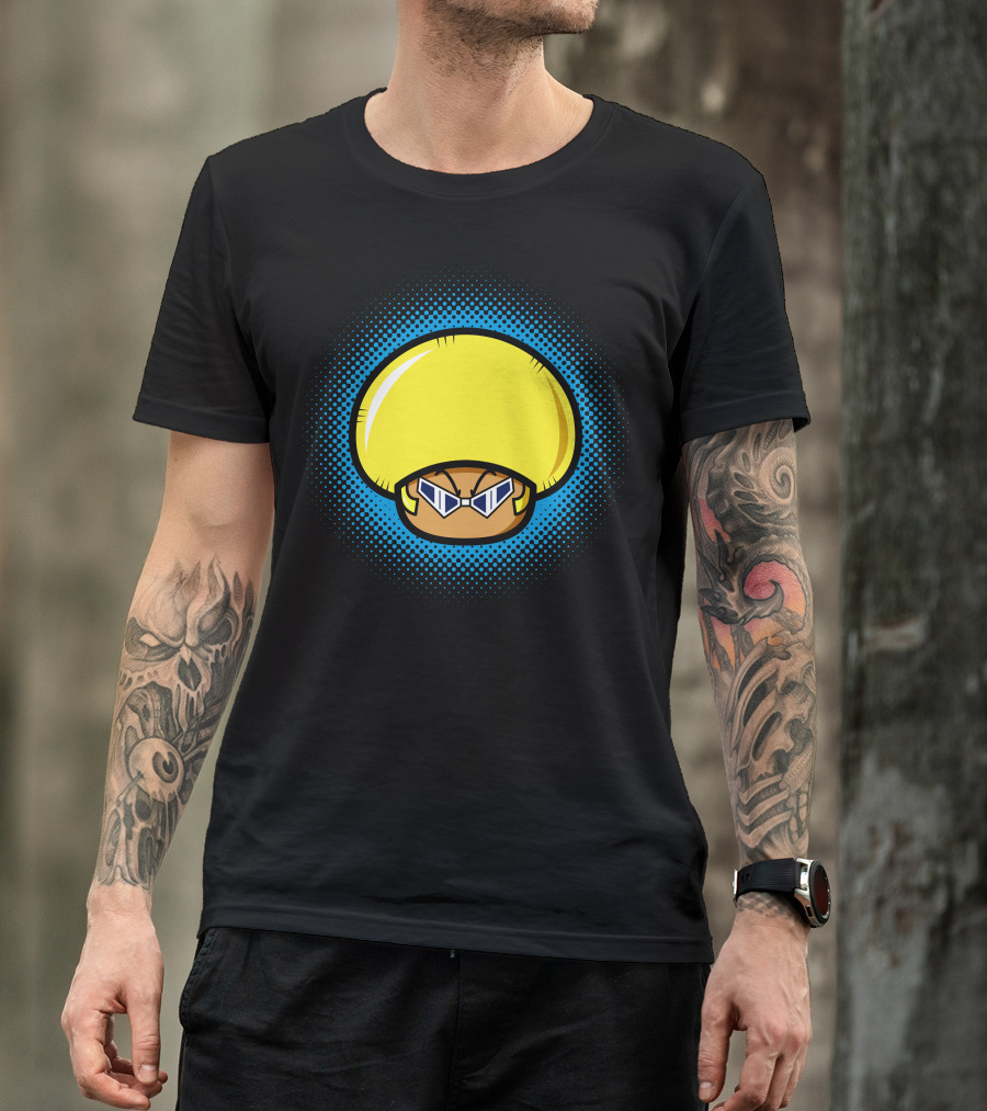 Space Dandy Funky Afro Character With Sunglasses T-Shirt