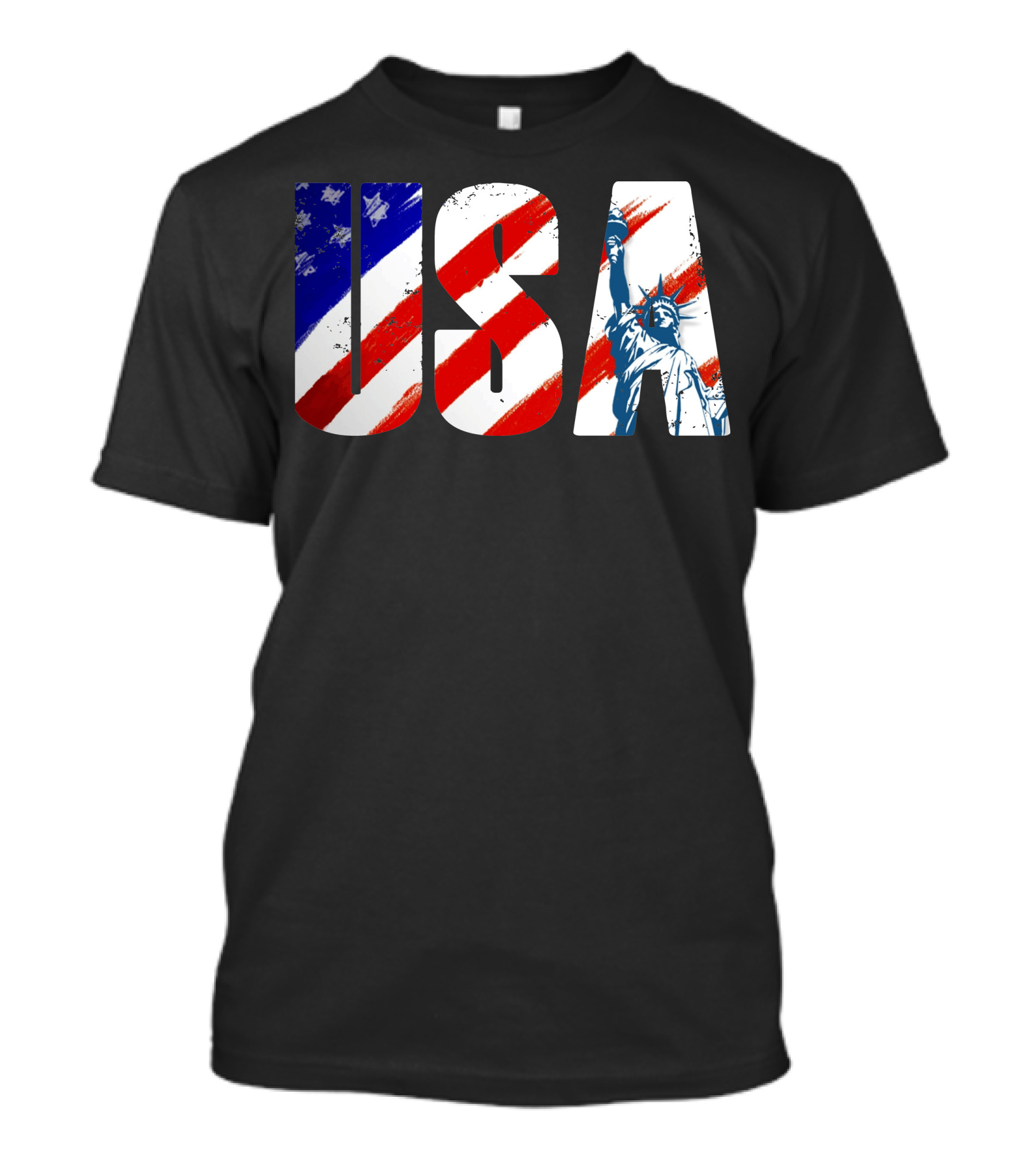 USA Fourth Of July Statue Of Liberty T-Shirt