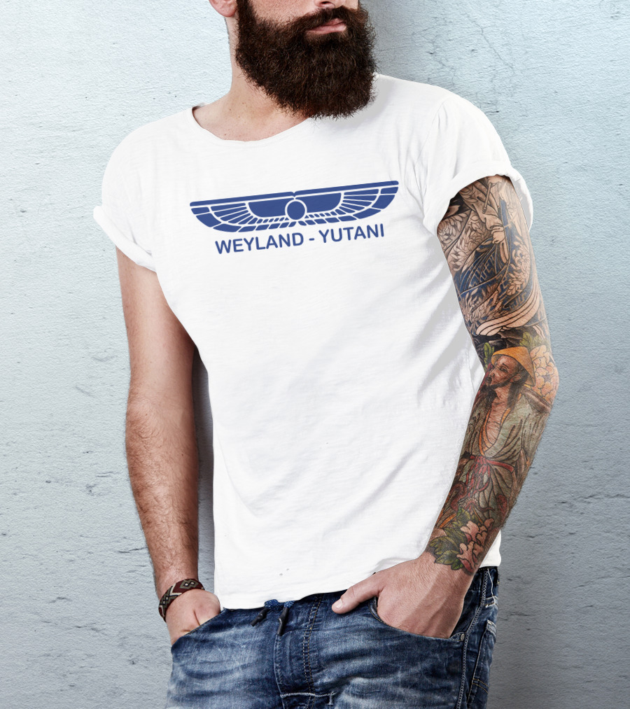 Weyland Yutani Blue Winged T-Shirt