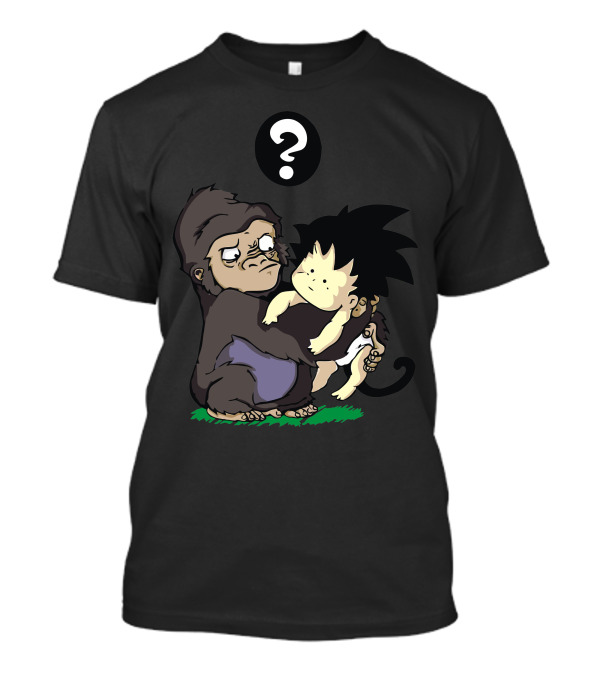 Baby Sangoku Gorilla Question Mark T-Shirt