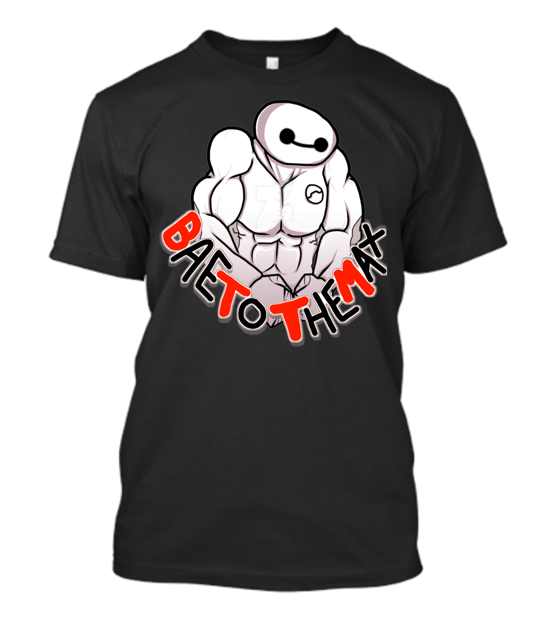 Bae To The Max Buff Cartoon Character T-Shirt