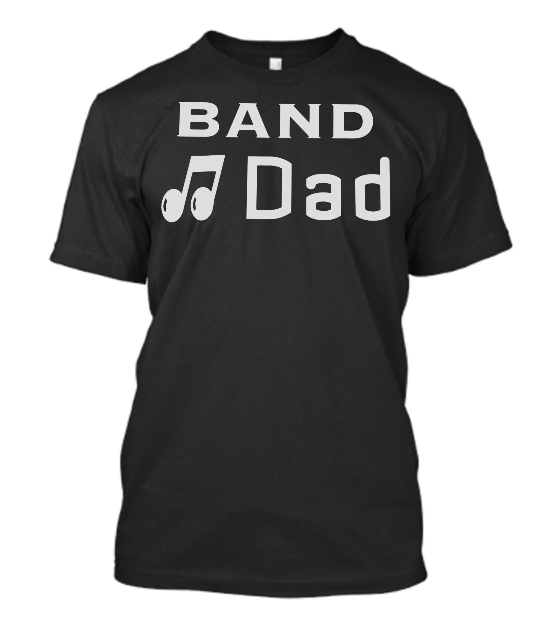 BAND DAD Music Note Dad T-Shirt