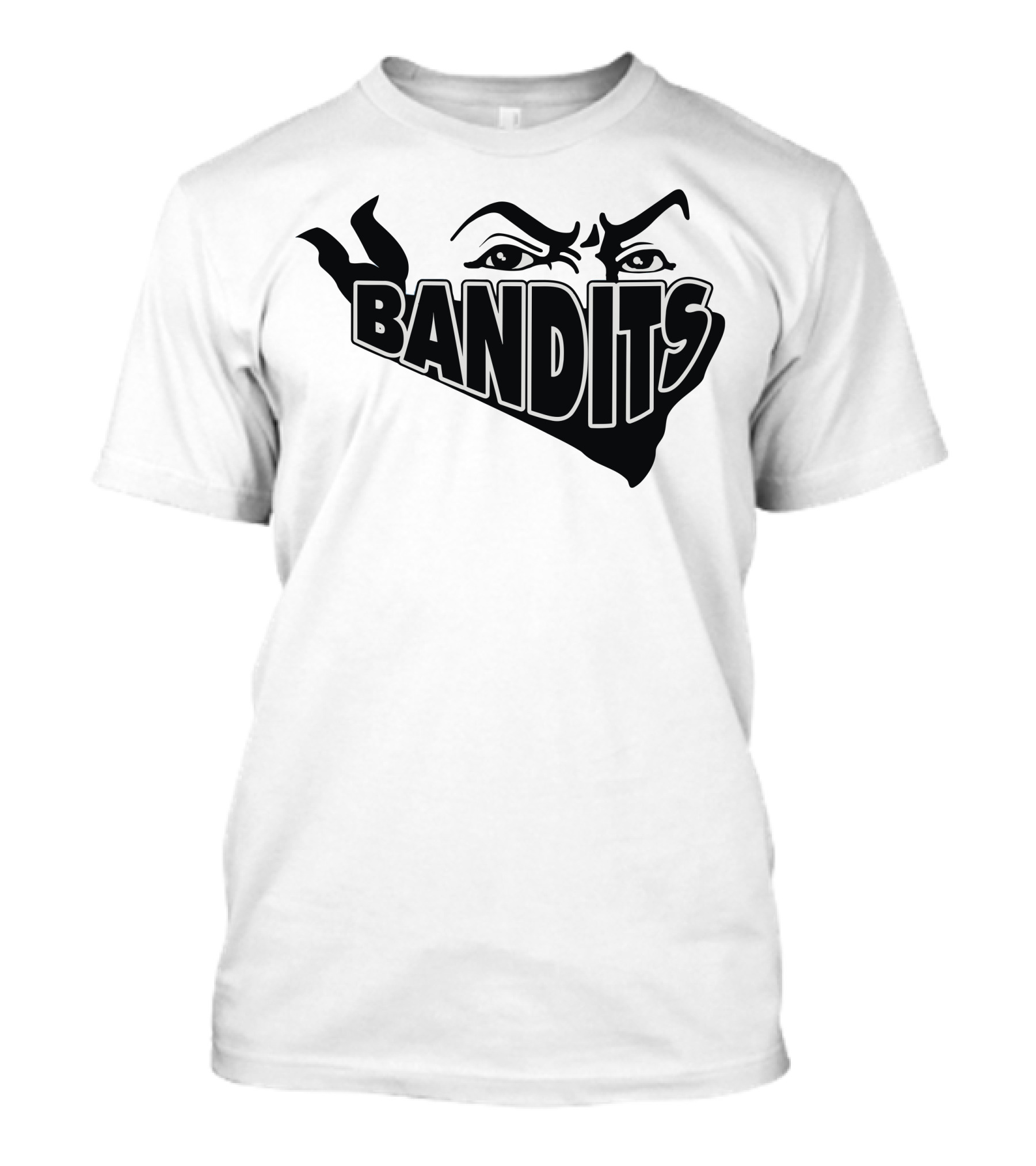 Bandits Masked Eyes Очки Вора T-Shirt