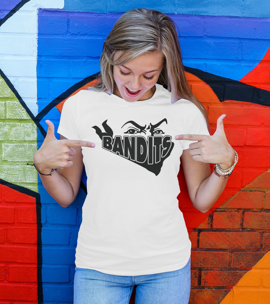 Bandits Masked Eyes Очки Вора T-Shirt