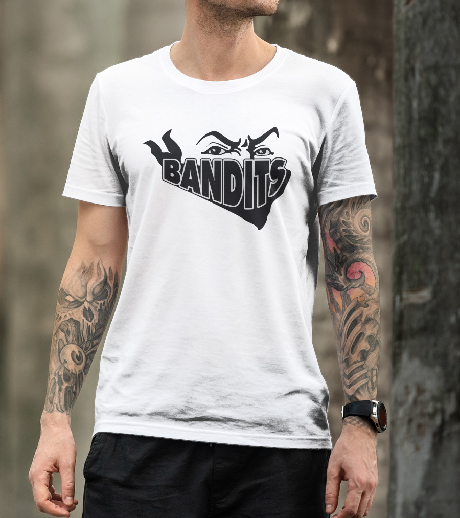 Bandits Masked Eyes Очки Вора T-Shirt