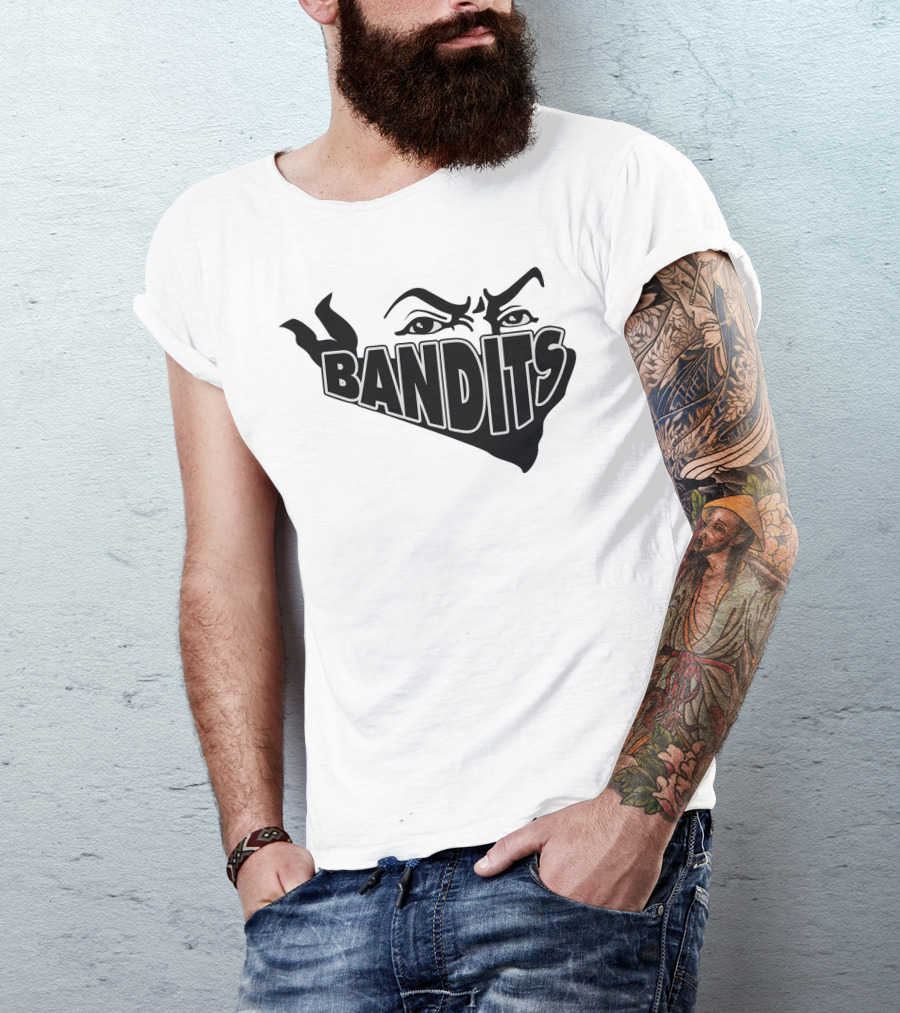 Bandits Masked Eyes Очки Вора T-Shirt