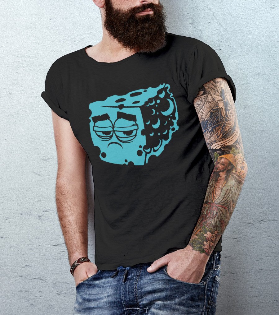Bluecheese Sponge Block Iconic T-Shirt