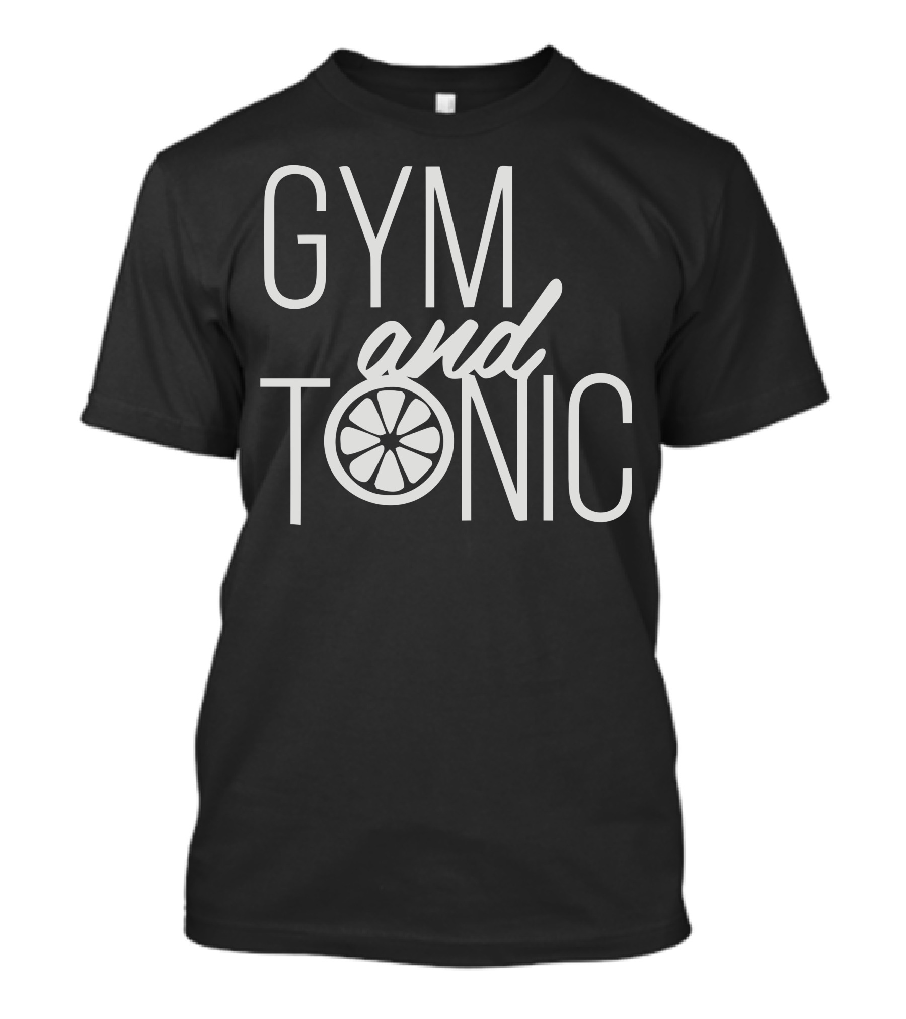 GYM AND TONIC Lemon Slice Fun T-Shirt