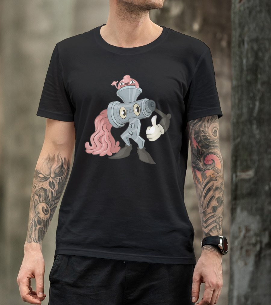 It Can Be An Astounding Food Meal With Cartoon Character Meat Grinder Thumbs Up T-Shirt