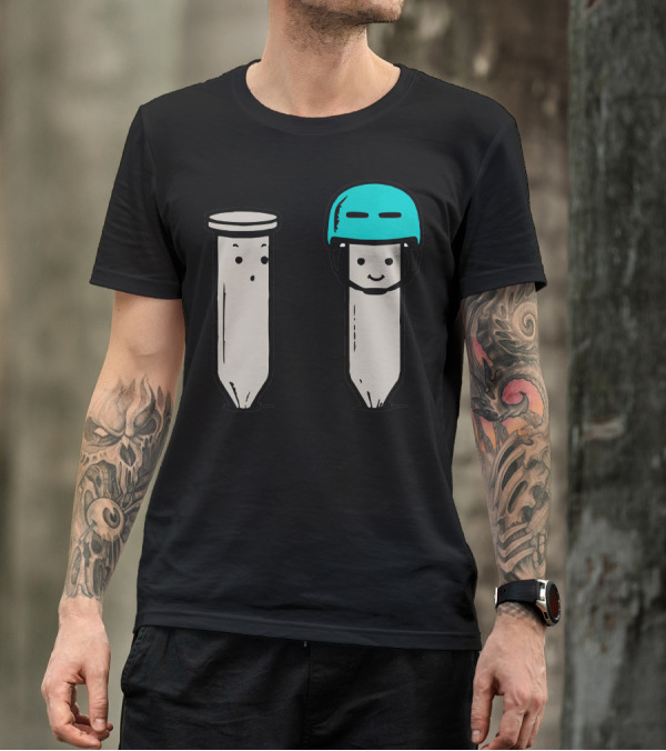 Helmet Lacing Nails T-Shirt