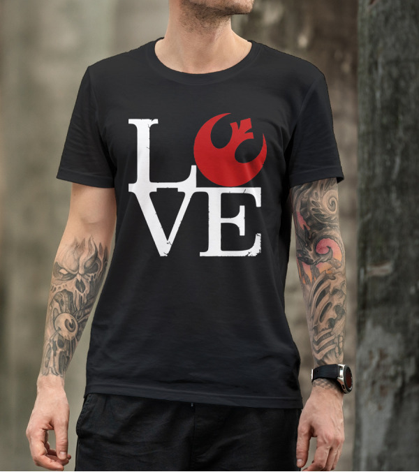 Love Rebels Star Wars Rebel Alliance T-Shirt