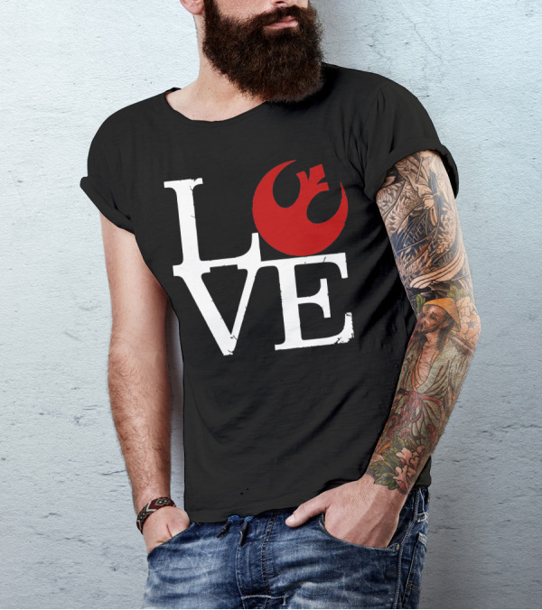 Love Rebels Star Wars Rebel Alliance T-Shirt